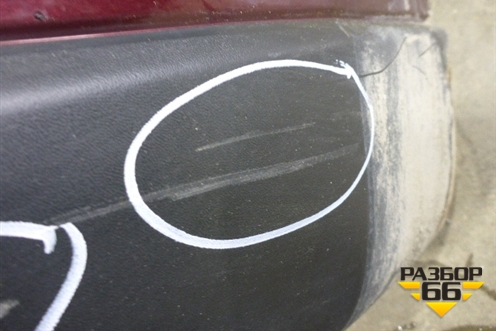 Бампер задний (под парктроник) (5215948100) для Lexus RX 300 c 2009-2015г (РХ)