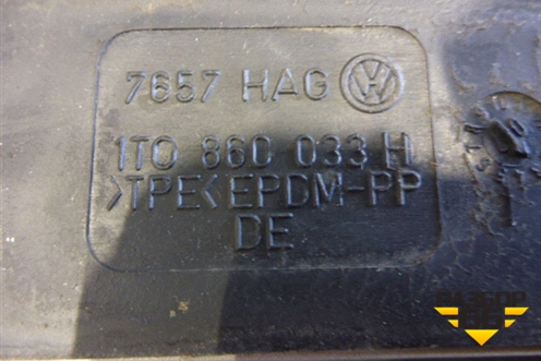 Рейлинг на крышу левый (1T0860033H) для Volkswagen Touran с 2003-2010г