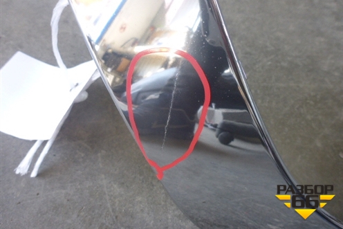 Накладка заднего бампера (A1668852474) для Mercedes Benz GL-Klass X166 с 2012г