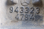 Кронштейн переднего стабилизатора  (правый) (9433234784) для Mercedes Benz  TRUCK Axor 2 с 2004г