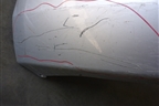Бампер задний (без юбки седан под парктроник) (866111M000) для Kia Cerato с 2009-2013г