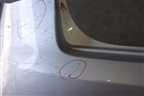 Бампер задний (без юбки седан под парктроник) (866111M000) для Kia Cerato с 2009-2013г