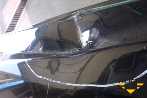 Бампер задний (до 2010г под парктроник) (A2048850238) для Mercedes Benz C-Klass W204 с 2007-2014г (Ц)