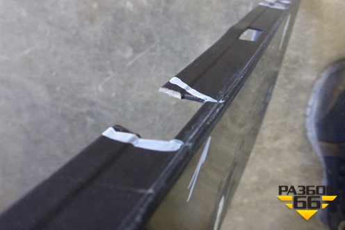 Бампер задний (под парктроник) (8R0807385C) для Audi Q5 c 2008-2017г (Ку 5)