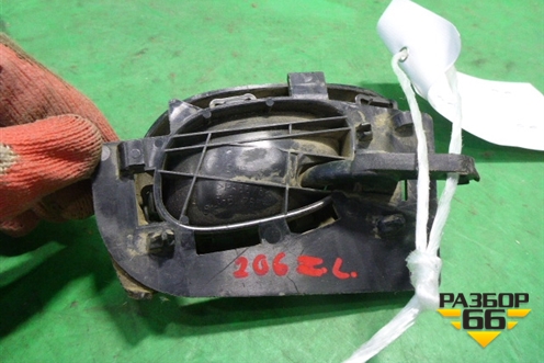 Ручка внутренняя двери задней левой (9623698477) для Peugeot 206 с1998г