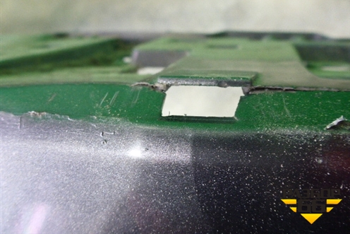 Бампер задний (до 2017г под парктроник) (5215960500) для Toyota Land Cruiser Prado(150) с 2009г (Ленд Крузер Прадо)