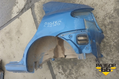 Крыло заднее левое (хэтчбек) для Chevrolet Lanos с 2004г