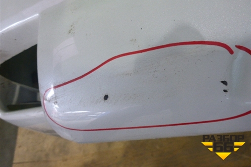 Бампер задний (до 2017г под парктроник) (5215960500) для Toyota Land Cruiser Prado(150) с 2009г (Ленд Крузер Прадо)