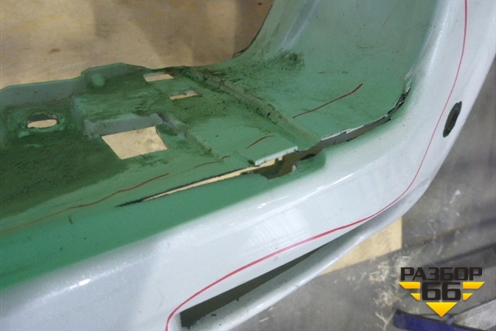 Бампер задний (до 2017г под парктроник) (5215960500) для Toyota Land Cruiser Prado(150) с 2009г (Ленд Крузер Прадо)