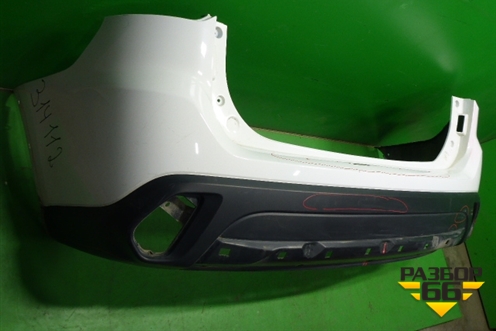 Бампер задний (после 2015г под накладки) (6410C996ZZ) для Mitsubishi Outlander с 2012-2024г (Аутлендер)