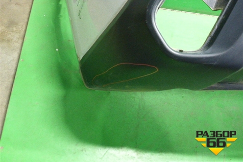 Бампер задний (после 2015г под накладки) (6410C996ZZ) для Mitsubishi Outlander с 2012-2024г (Аутлендер)