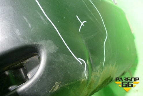 Бампер задний (до 2017г) (850224EA0H) для Nissan Qashqai (J11E) с 2013г