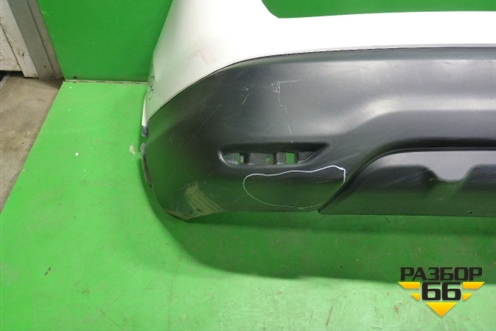 Бампер задний (до 2017г) (850224EA0H) для Nissan Qashqai (J11E) с 2013г