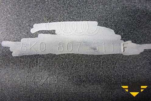 Бампер задний (без юбки под парктроник) (8K0807511F) для Audi A4 (В8) Allroad Quattro с 2009-2016г