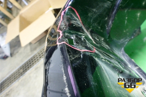 Бампер задний (до 2017г под парктроник) (5215960500) для Toyota Land Cruiser Prado(150) с 2009г (Ленд Крузер Прадо)