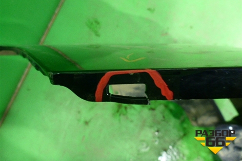 Бампер задний (до 2017г под парктроник) (5215960500) для Toyota Land Cruiser Prado(150) с 2009г (Ленд Крузер Прадо)