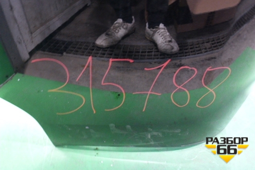 Бампер задний (до 2017г под парктроник) (5215960500) для Toyota Land Cruiser Prado(150) с 2009г (Ленд Крузер Прадо)