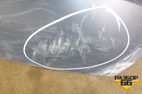 Бампер задний (StepWay) (8200911893) для Renault Sandero с 2009-2014г (Сандеро)