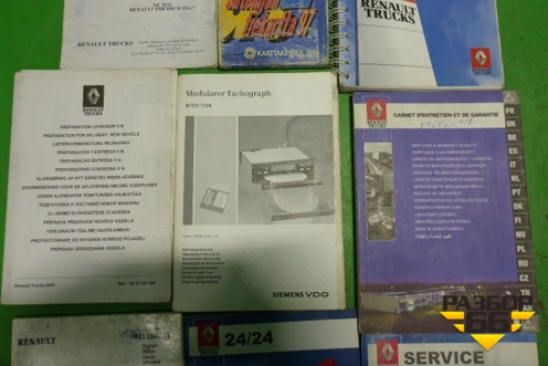 Книга по автомобилю (комплект) для Renault  TRUCK Premium 2 с 2005-2013г