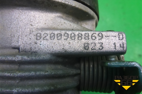 Заслонка дроссельная механическая (K7MF710) (8200980869) для Renault Sandero с 2009-2014г