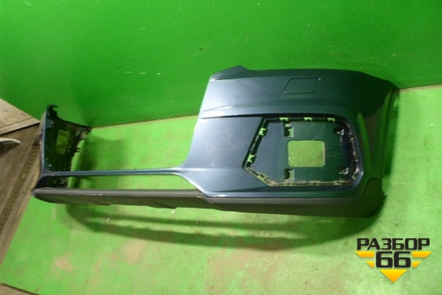 Бампер передний (с юбкой после 2014г под парктроник) (8U0807437AD) для Audi Q3 с 2011-2018г (Ку 3)