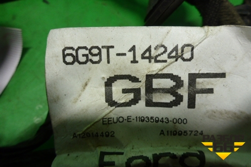 Проводка двери задней левой (7 разъемов) (6G9T14240) для Ford Mondeo 4 с 2006-2014г
