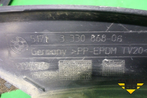 Накладка заднего крыла правого (51713330868) для BMW X3 E83 с 2004-2010г