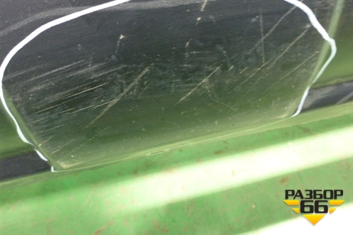 Бампер задний (под парктроник) (85022JD00H) для Nissan Qashqai (J10E) с 2006-2013г (Кашкай)