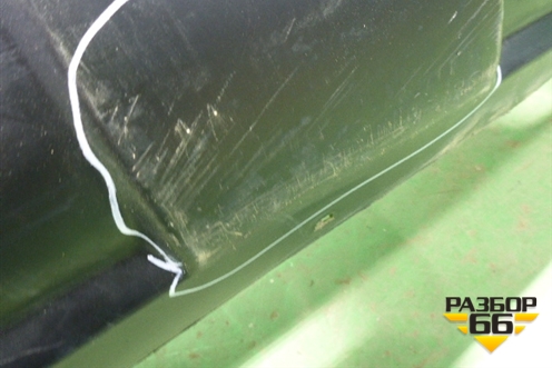 Бампер задний (под парктроник) (85022JD00H) для Nissan Qashqai (J10E) с 2006-2013г (Кашкай)