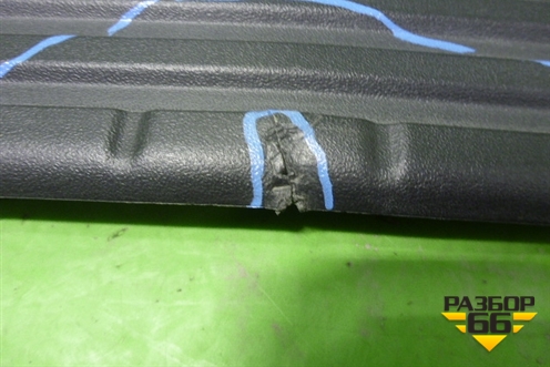 Накладка заднего бампера (до 2012г) (5216260040) для Toyota Land Cruiser (200) с 2008г (Ленд Крузер)