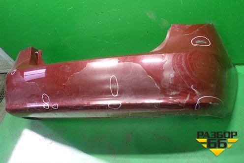 Бампер задний (седан) (866112H000) для Hyundai Elantra 4 (HD) с 2006-2011г
