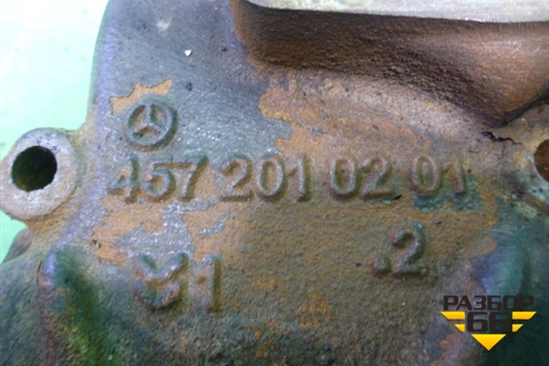 Насос водяной помпа (OM457LA) (A4572000201) (4572010201) для Mercedes Benz  TRUCK Axor 2 с 2004г