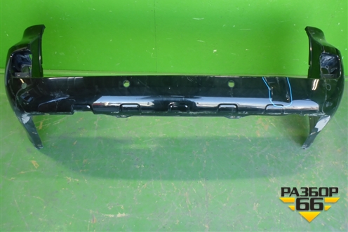 Бампер задний (до 2015г под парктроник) (5215960260) для Toyota Land Cruiser (200) с 2008г (Ленд Крузер)