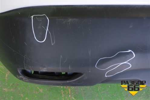 Бампер задний (до 2017г) (85022BP70H) для Nissan Qashqai (J11E) с 2013г