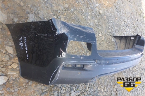 Бампер задний (под парктроник) (5215948170) для Toyota Highlander с 2007-2013г (Хайлендер)