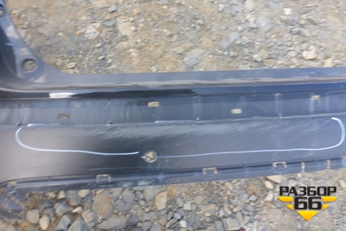 Бампер задний (под парктроник) (5215948170) для Toyota Highlander с 2007-2013г (Хайлендер)