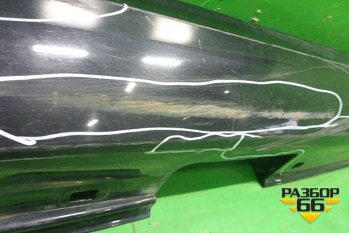 Накладка на порог наружная правая (A2466900340) для Mercedes Benz B-Klass W246 с 2012г