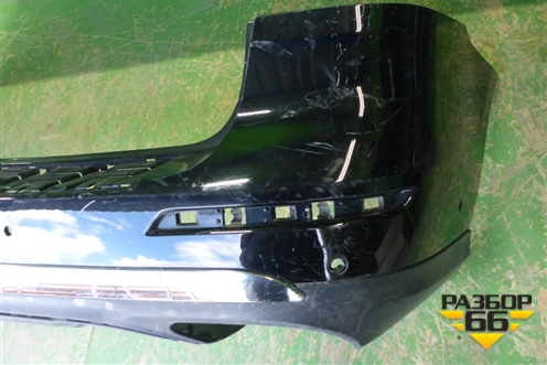 Бампер задний (после 2014г под парктроник) (A1668859925) для Mercedes Benz ML-Klass W166 c 2011г (МЛ)
