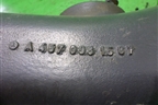 Патрубок интеркулера силуминовый  (A4570981507) для Mercedes Benz  TRUCK Axor 2 с 2004г