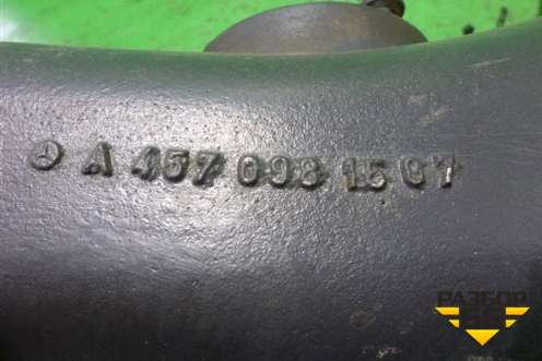Патрубок интеркулера силуминовый  (A4570981507) для Mercedes Benz  TRUCK Axor 2 с 2004г