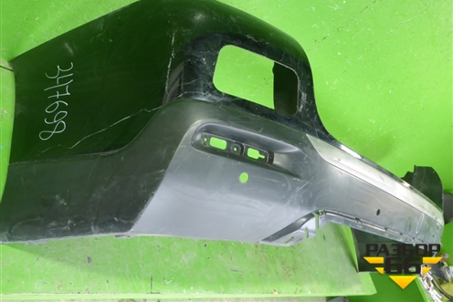 Бампер задний (под парктроник) (5215948170) для Toyota Highlander с 2007-2013г (Хайлендер)