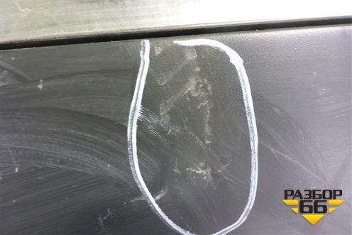 Бампер задний (под парктроник) (5215948170) для Toyota Highlander с 2007-2013г (Хайлендер)