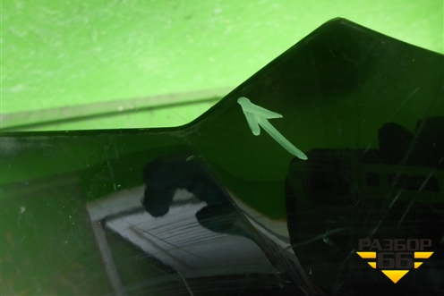 Бампер задний (под парктроник) (5215948170) для Toyota Highlander с 2007-2013г (Хайлендер)