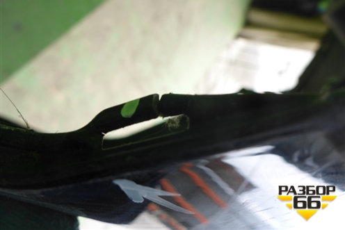 Бампер задний (под парктроник) (5215948170) для Toyota Highlander с 2007-2013г (Хайлендер)