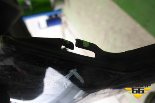 Бампер задний (под парктроник) (5215948170) для Toyota Highlander с 2007-2013г (Хайлендер)