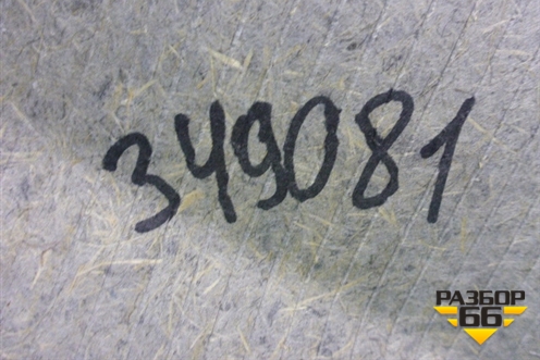 Обшивка двери задней левой под механику (хетчбэк) (13153917) для Opel Astra H с 2004-2015г