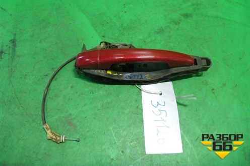 Ручка наружная двери задней правой (9672961080) для Peugeot 308 с 2007-2014г