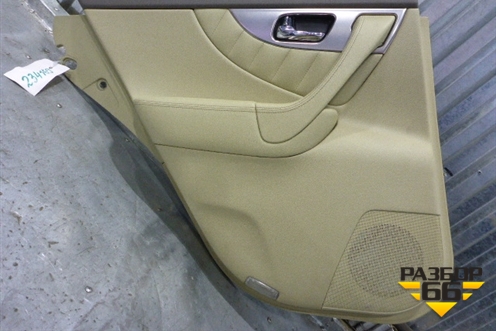 Обшивка двери задней левой под электрику для Infiniti Infiniti FX35/37/50 QX70 (S51) с 2008-2013г