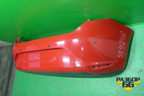 Бампер задний (с юбкой под парктроник) (5F0807421) для Seat Leon с 2013г
