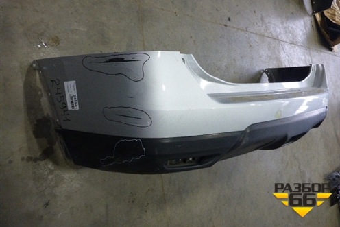 Бампер задний (до 2018г) (850224CN0H) для Nissan X-Trail (Т32) с 2014г (Хтраил)